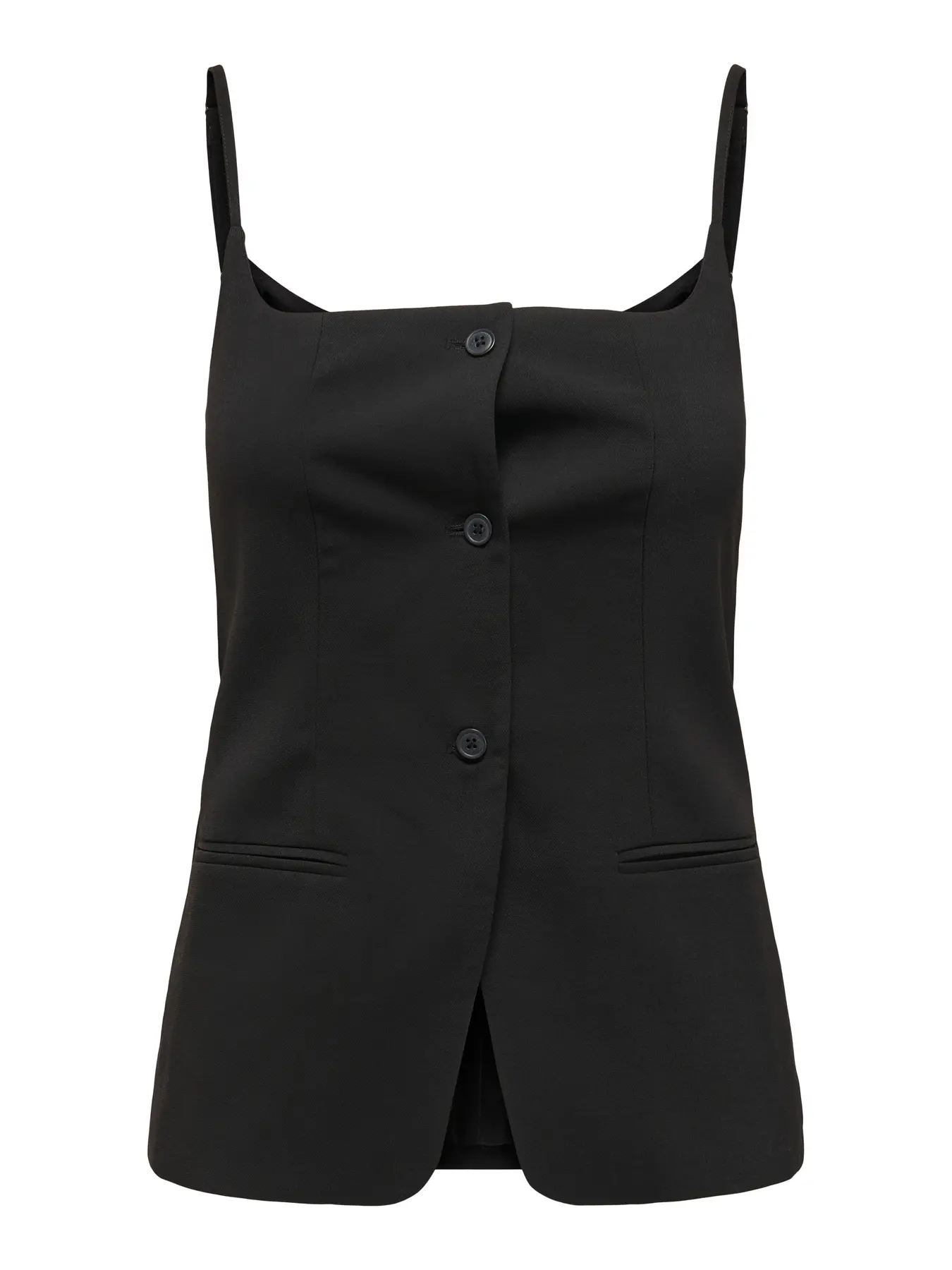 Adora Waistcoat Top Black - Image 6