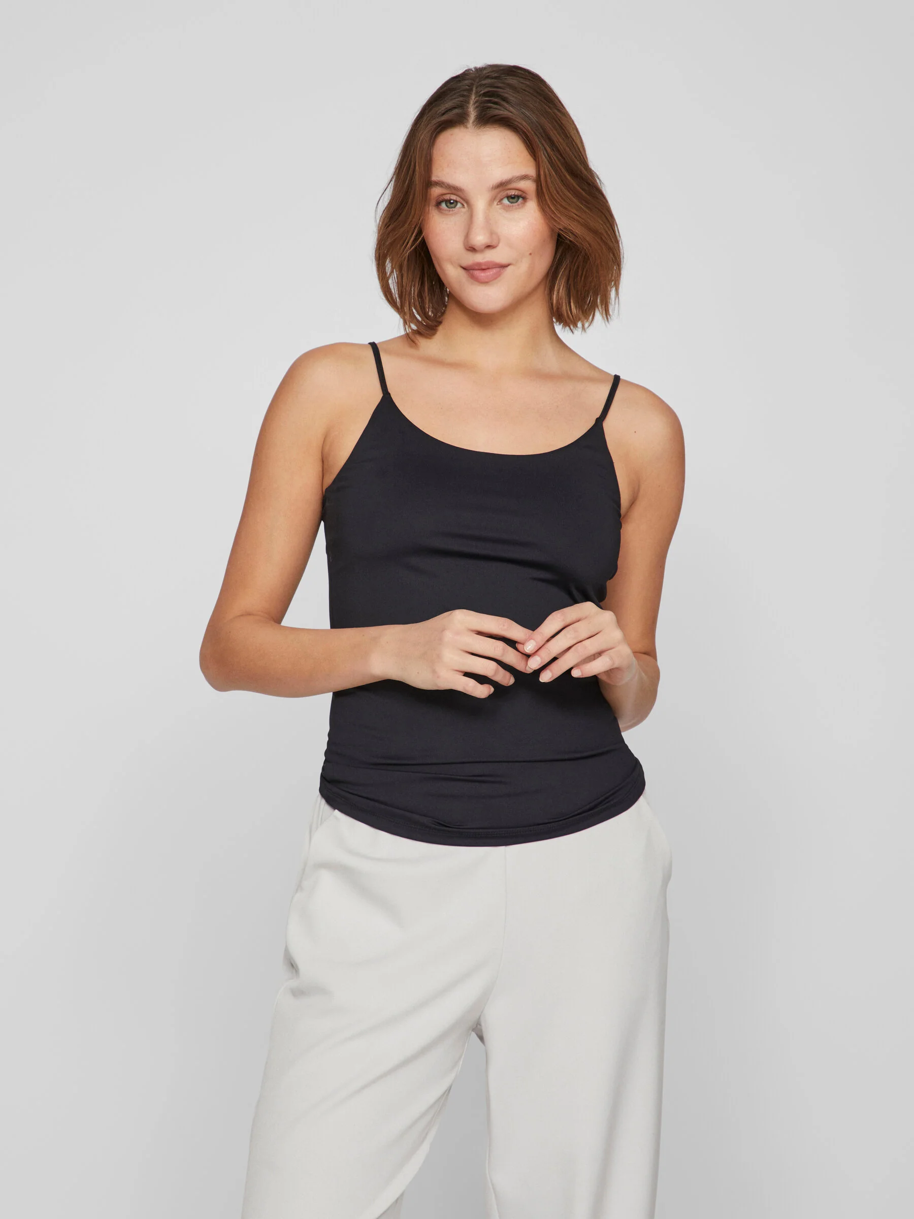 Basic Stretch Cami Black - Image 4