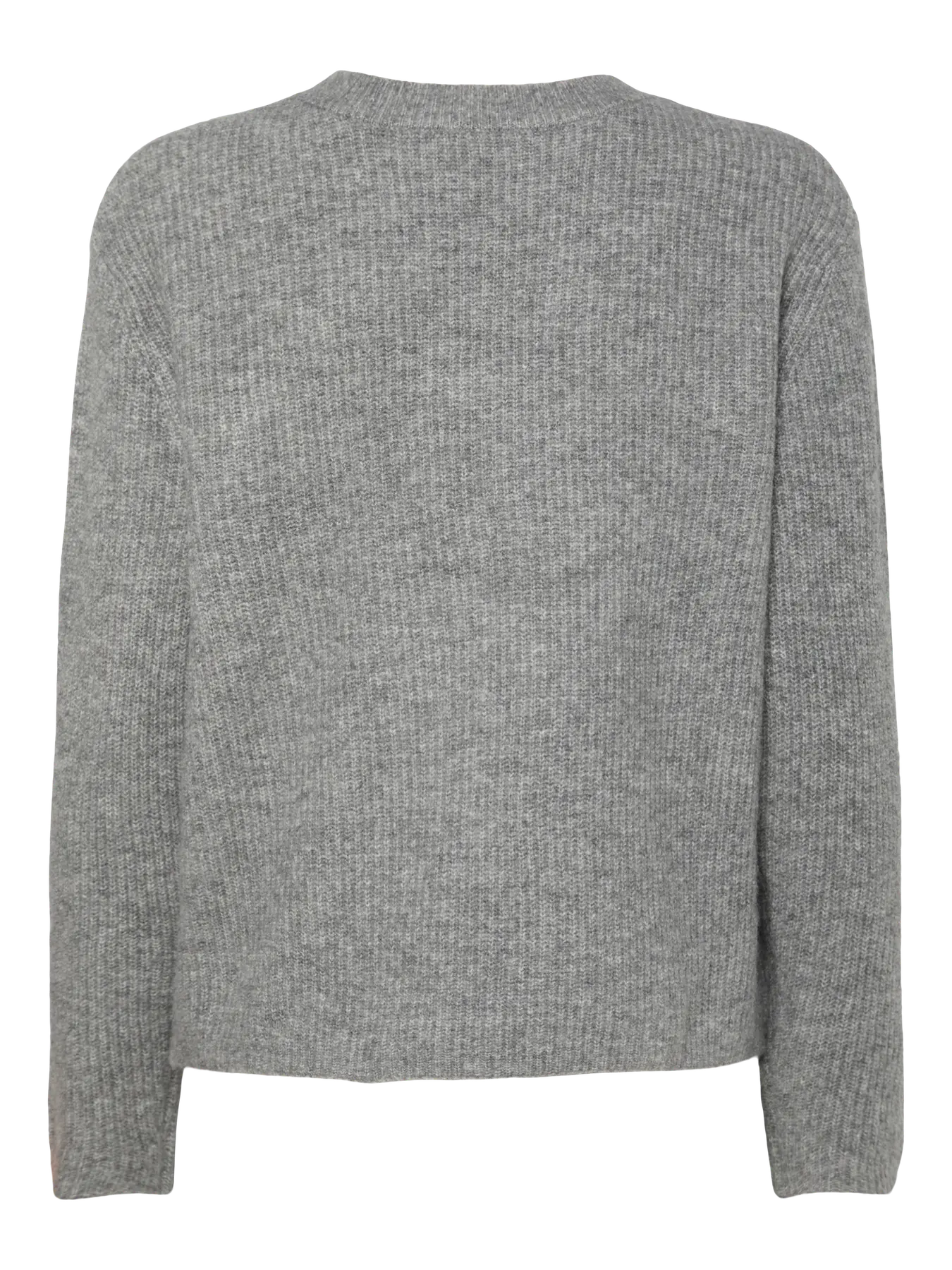 Bow Front Cardigan Grey - Image 3