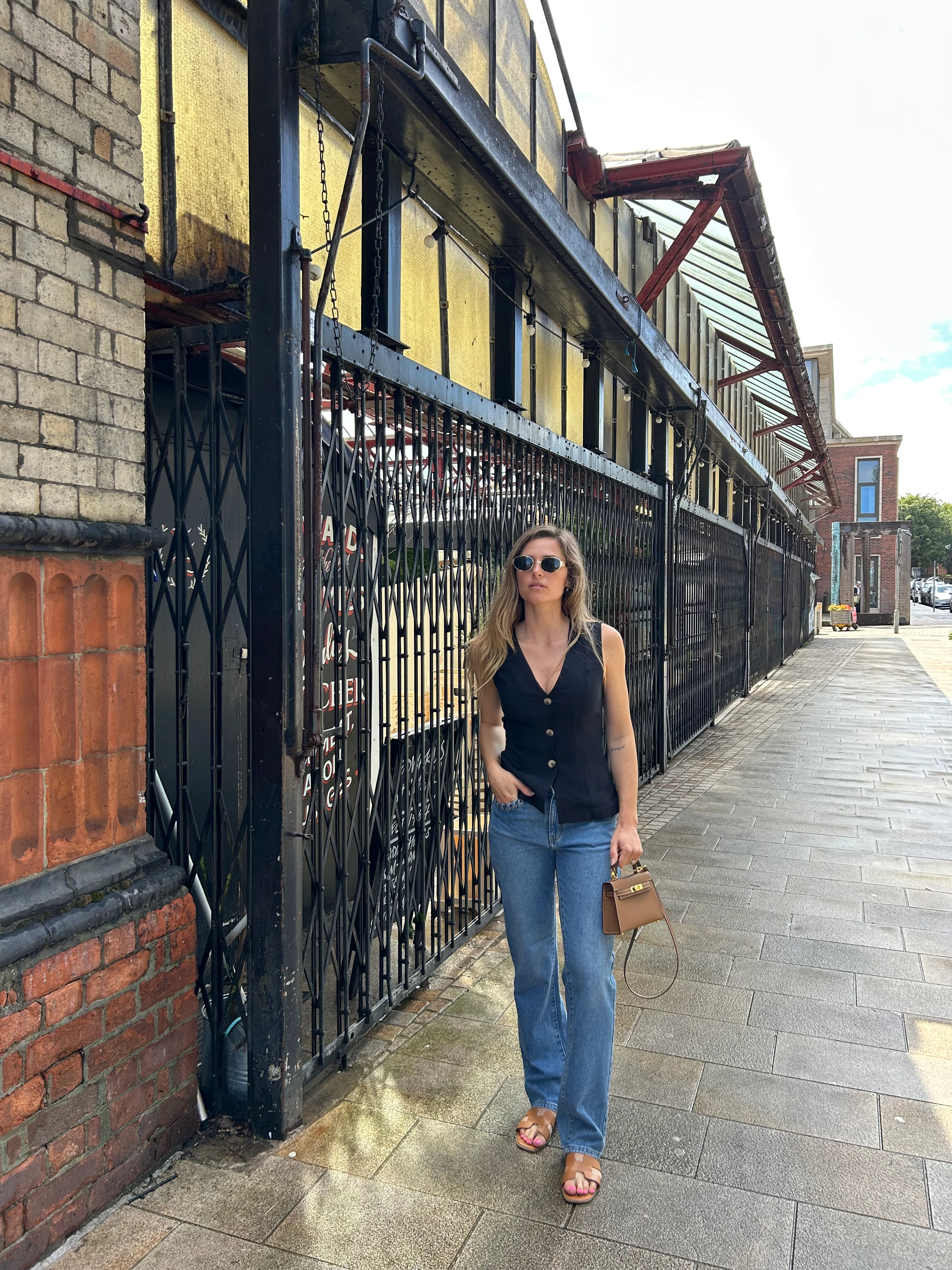 Eyelet Detail Jeans - Image 4