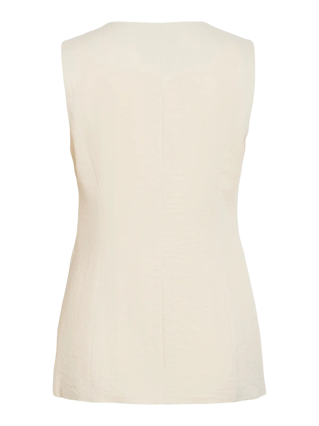 Freja Waistcoat Cream - Image 4