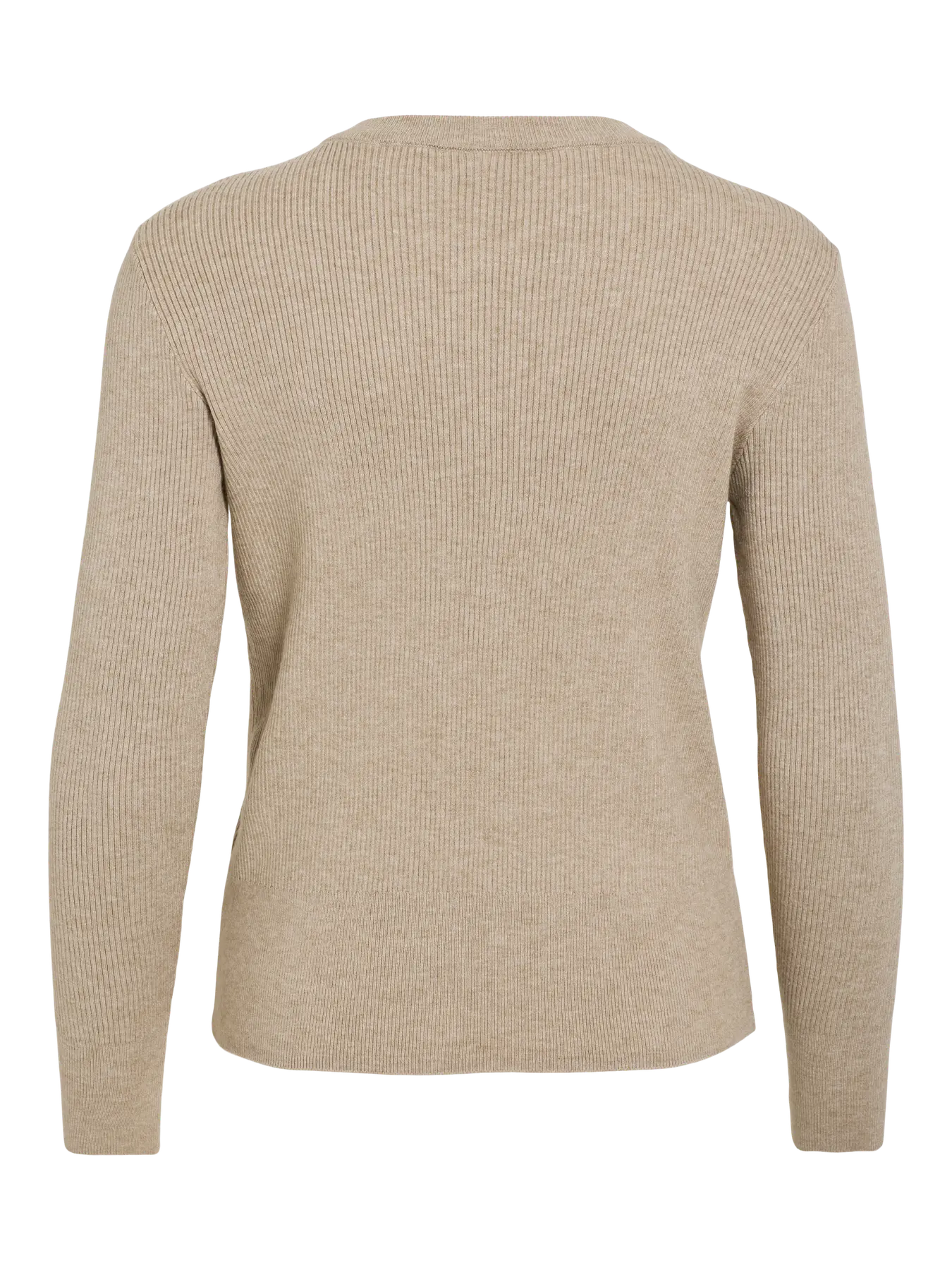 Kate Slimline Jumper Taupe - Image 4
