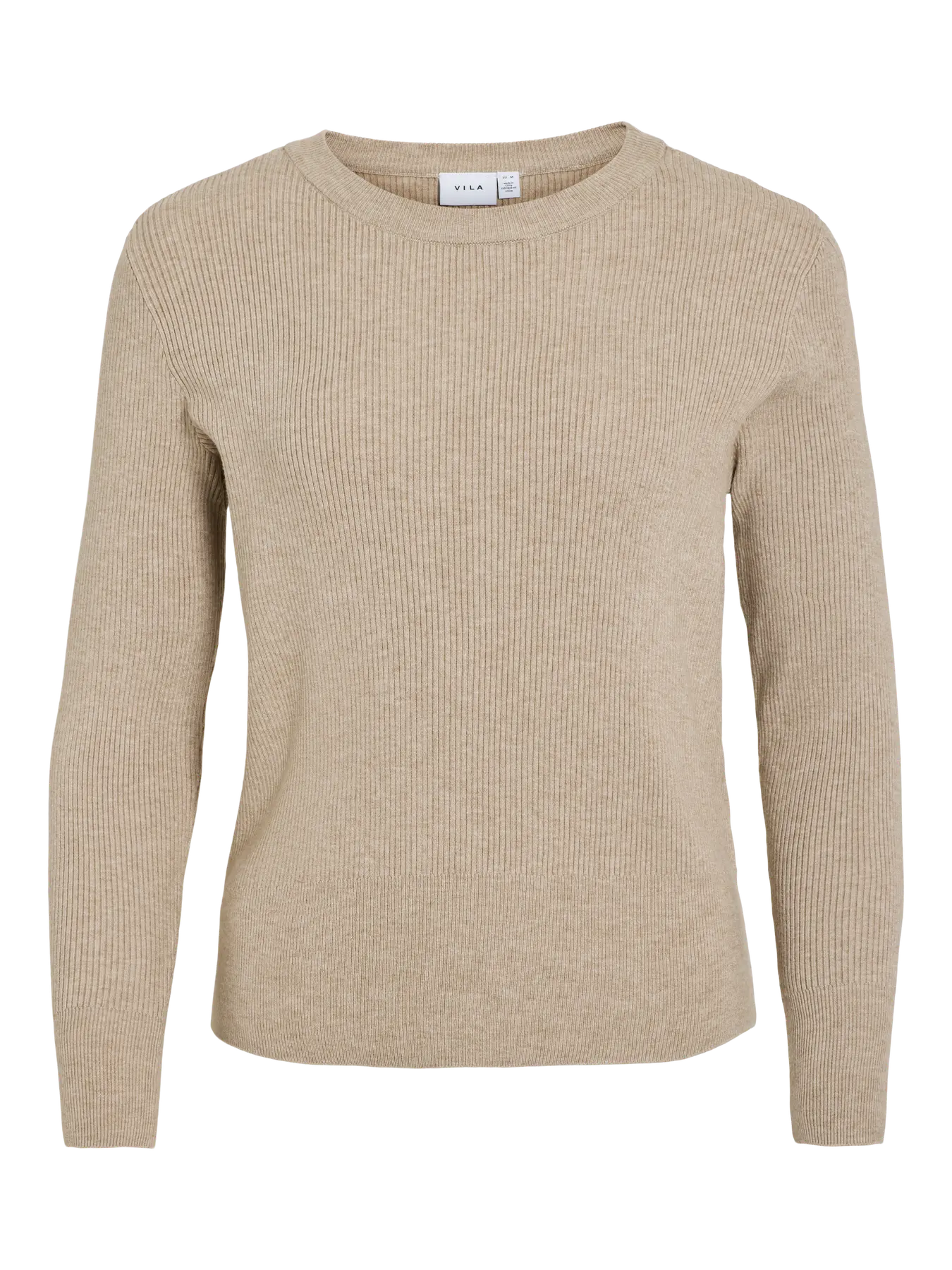 Kate Slimline Jumper Taupe - Image 5