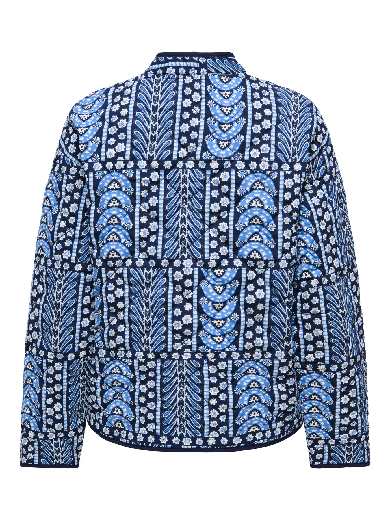 Mason Quilted Jacket Blue - Image 9