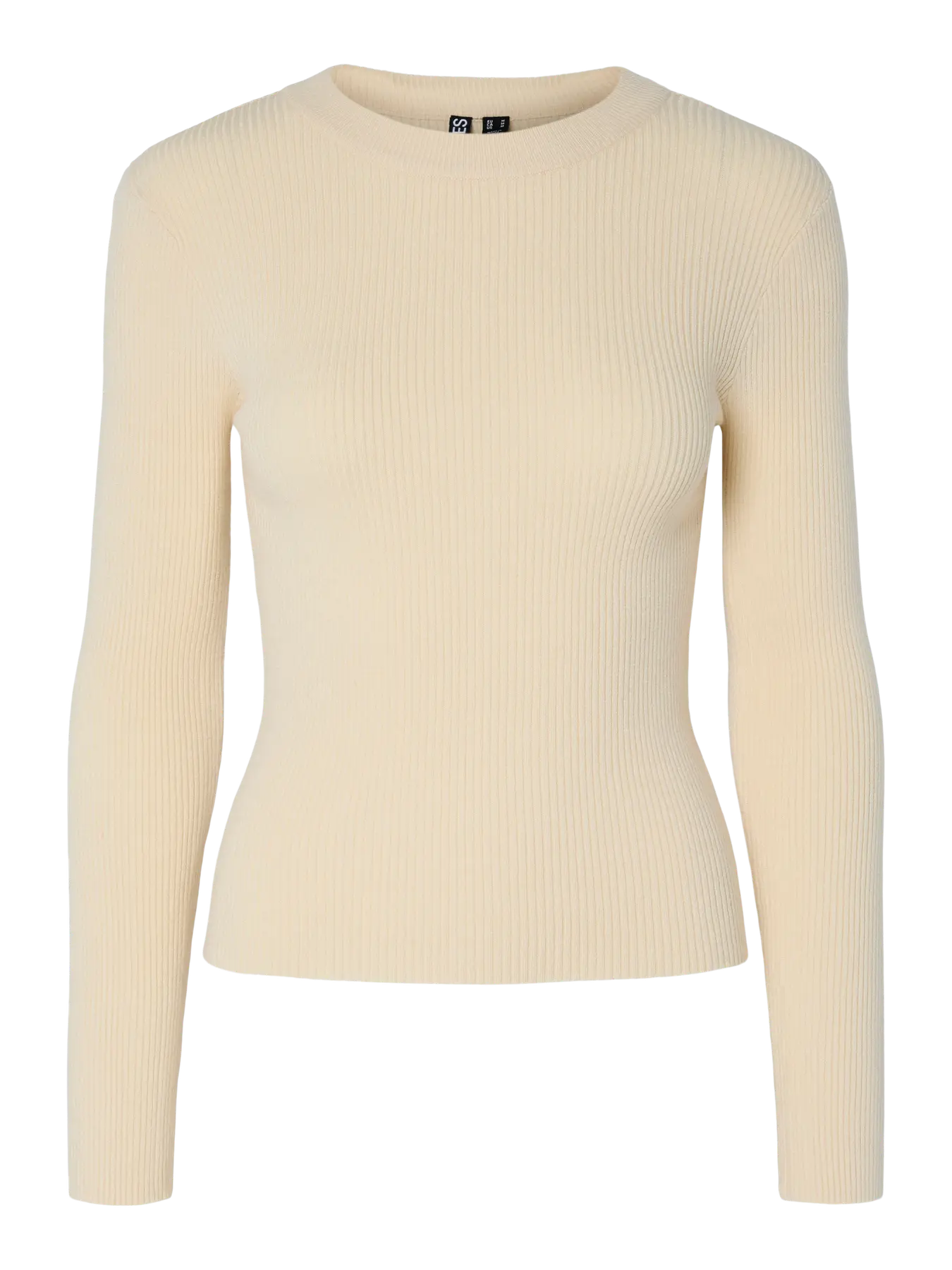 Mira Ribbed Jumper Taupe - Image 3