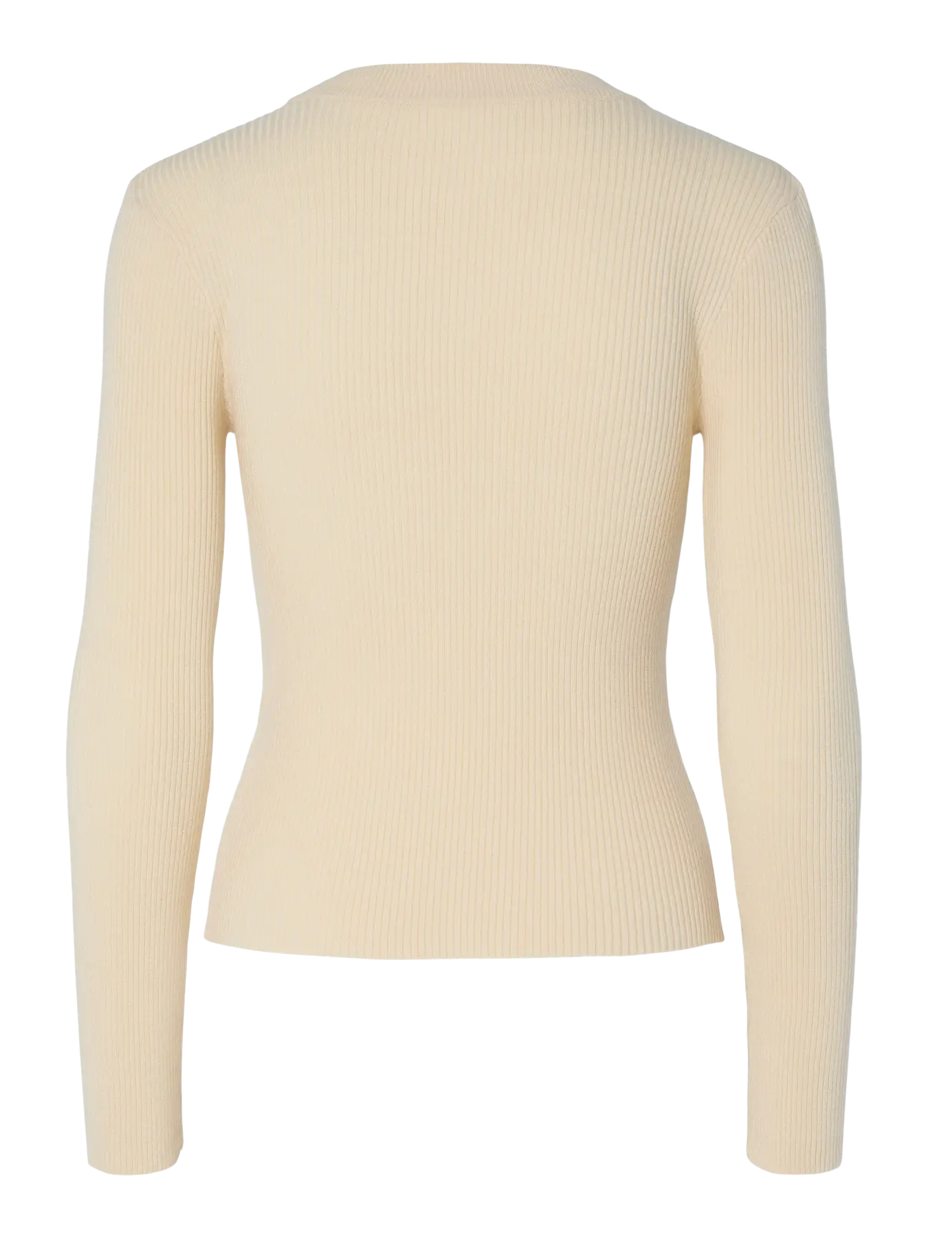 Mira Ribbed Jumper Taupe - Image 4