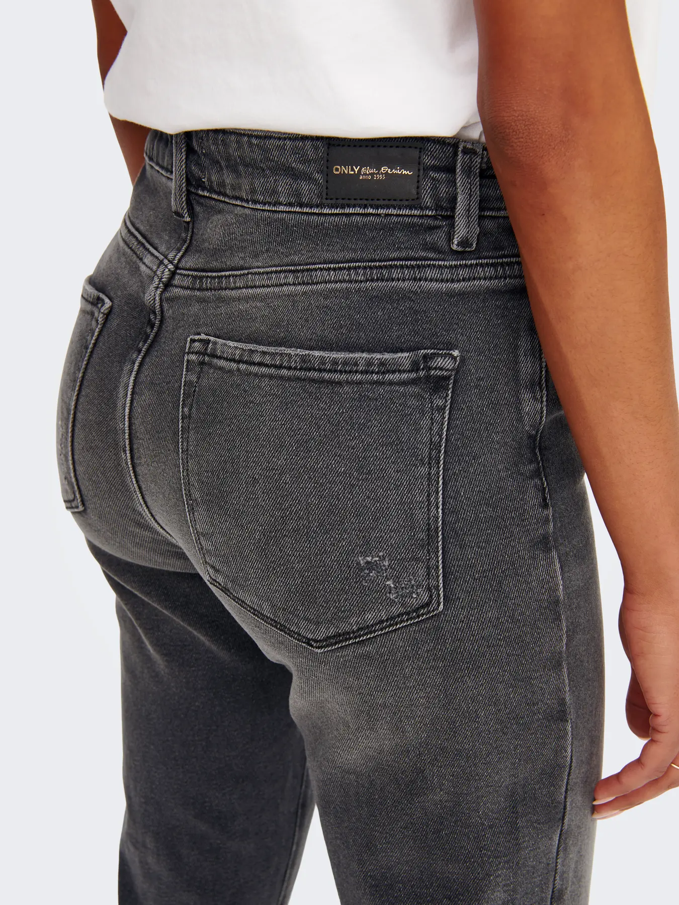 Only Mum Jeans Dark Grey 32Leg - Image 7