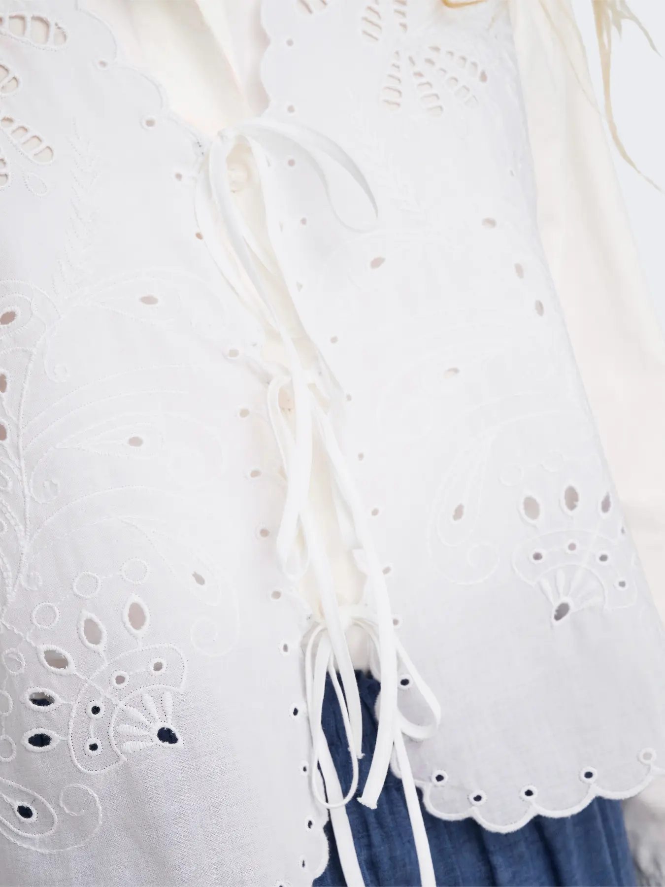 Only Tie Detail Vest - Image 3