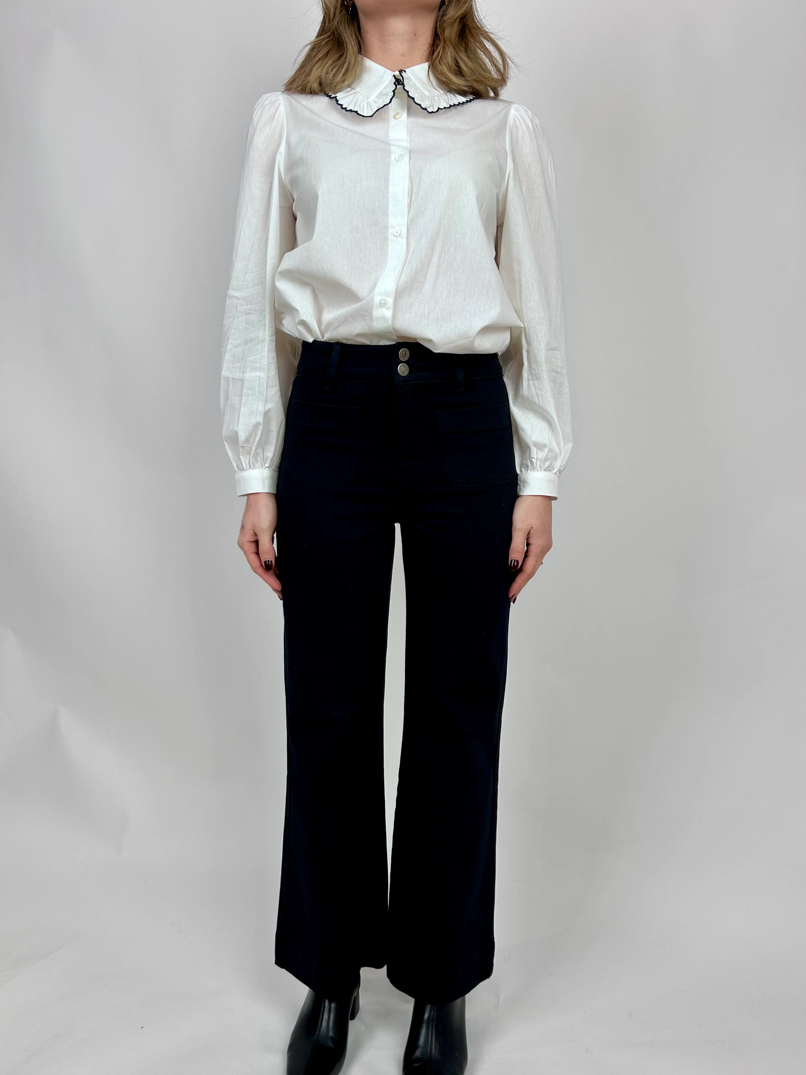 Oraje Pocket Front Jeans Black - Image 3