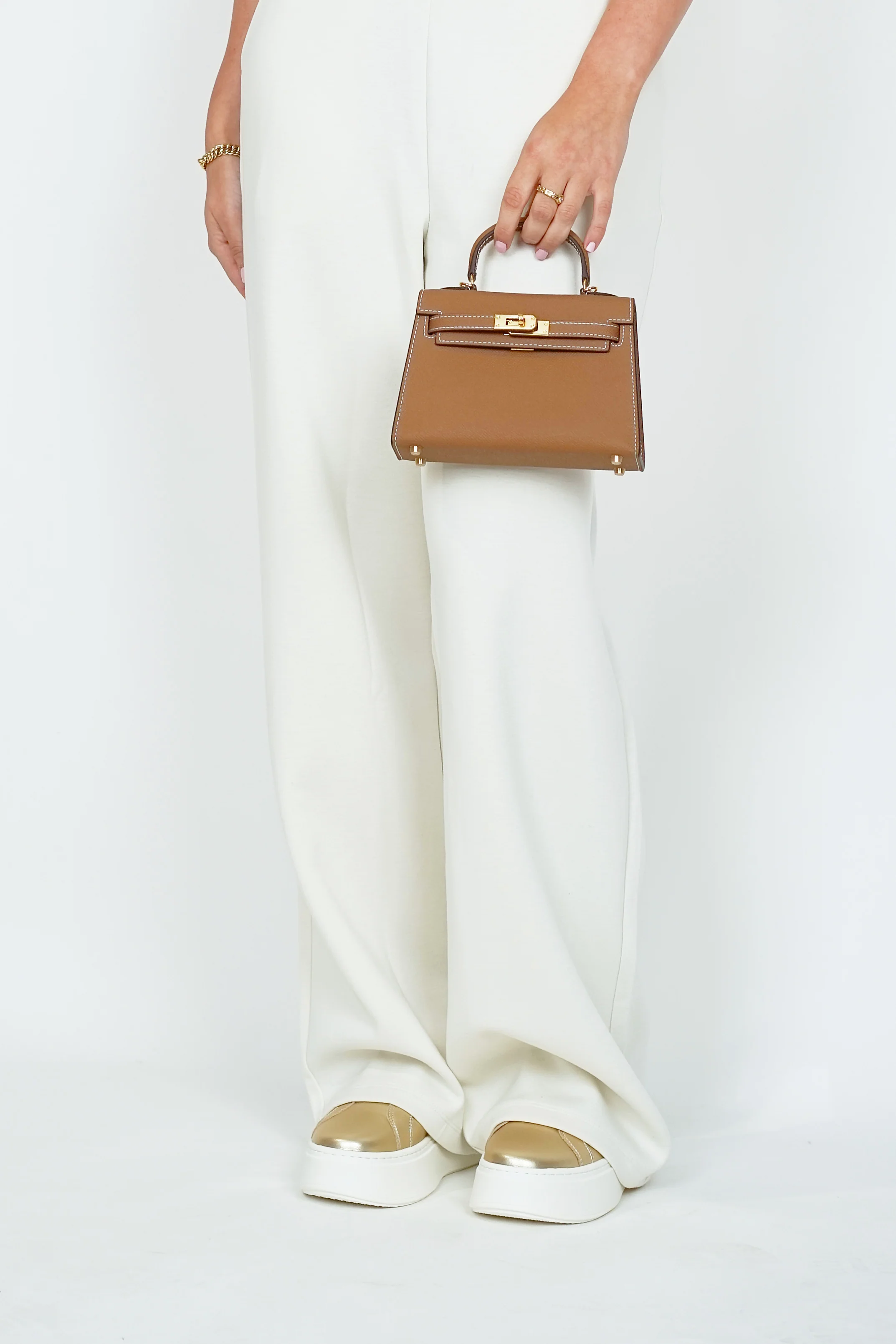 Platform Pumps Subtle Gold - Image 3