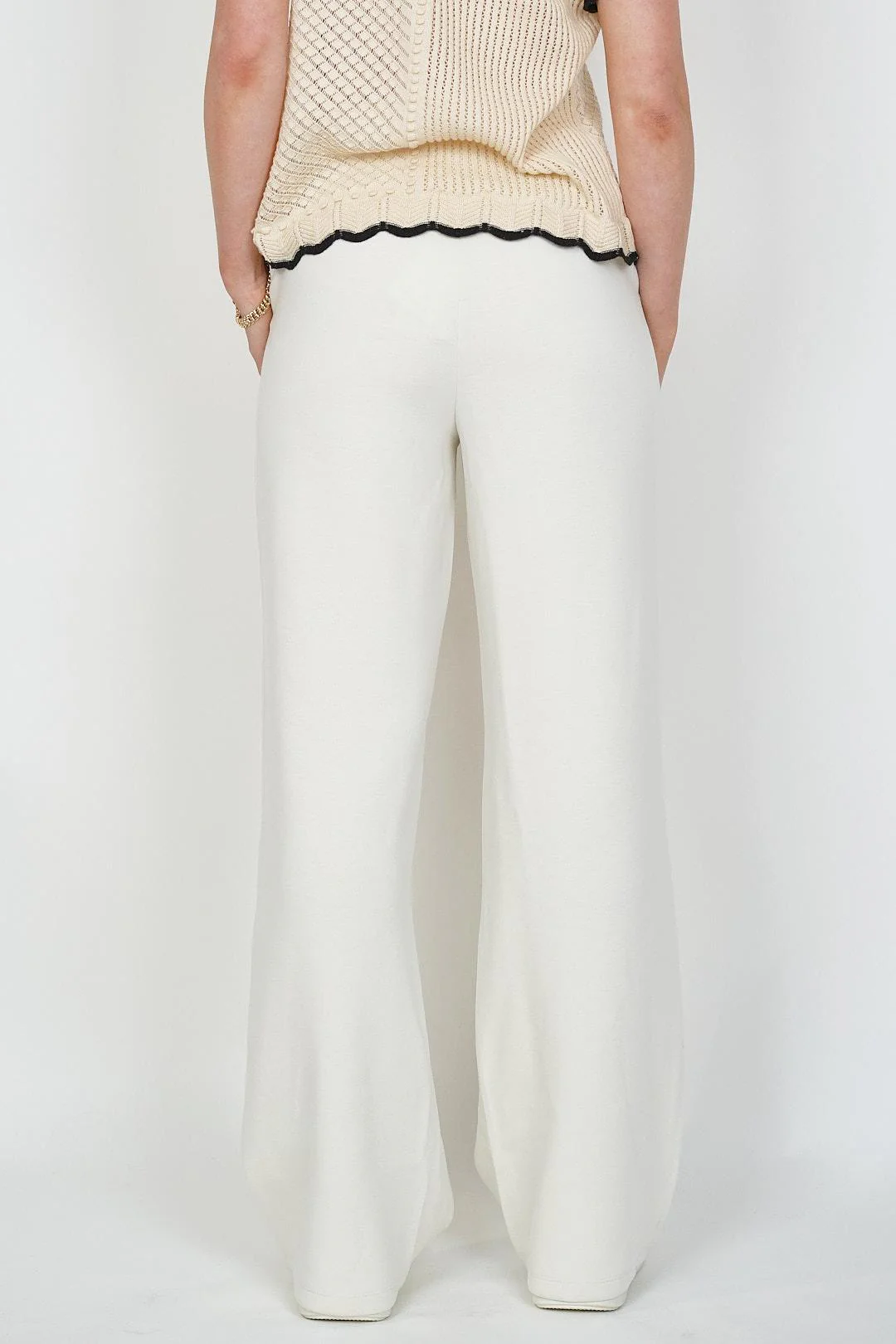 Reflect Trousers Ecru - Image 4