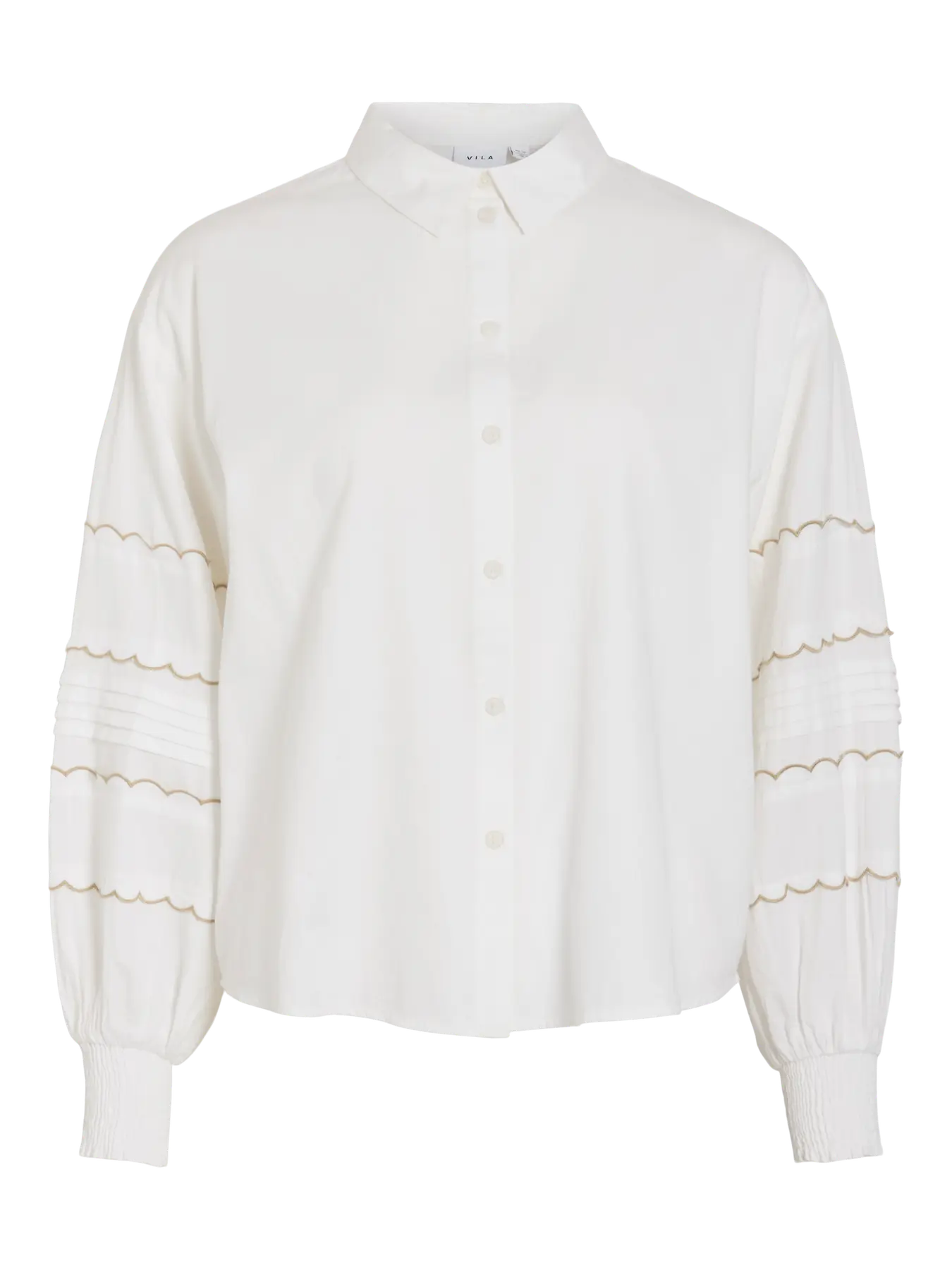 Scallop Sleeve Blouse - Image 4