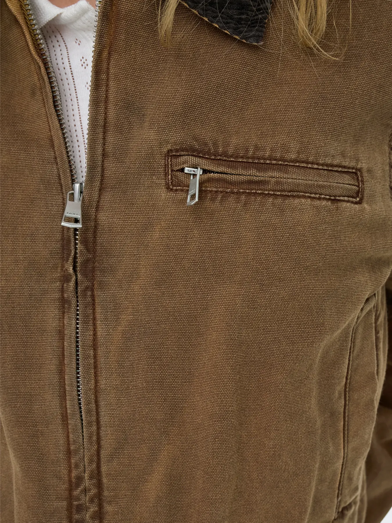 Short Canvas Jacket - Image 11