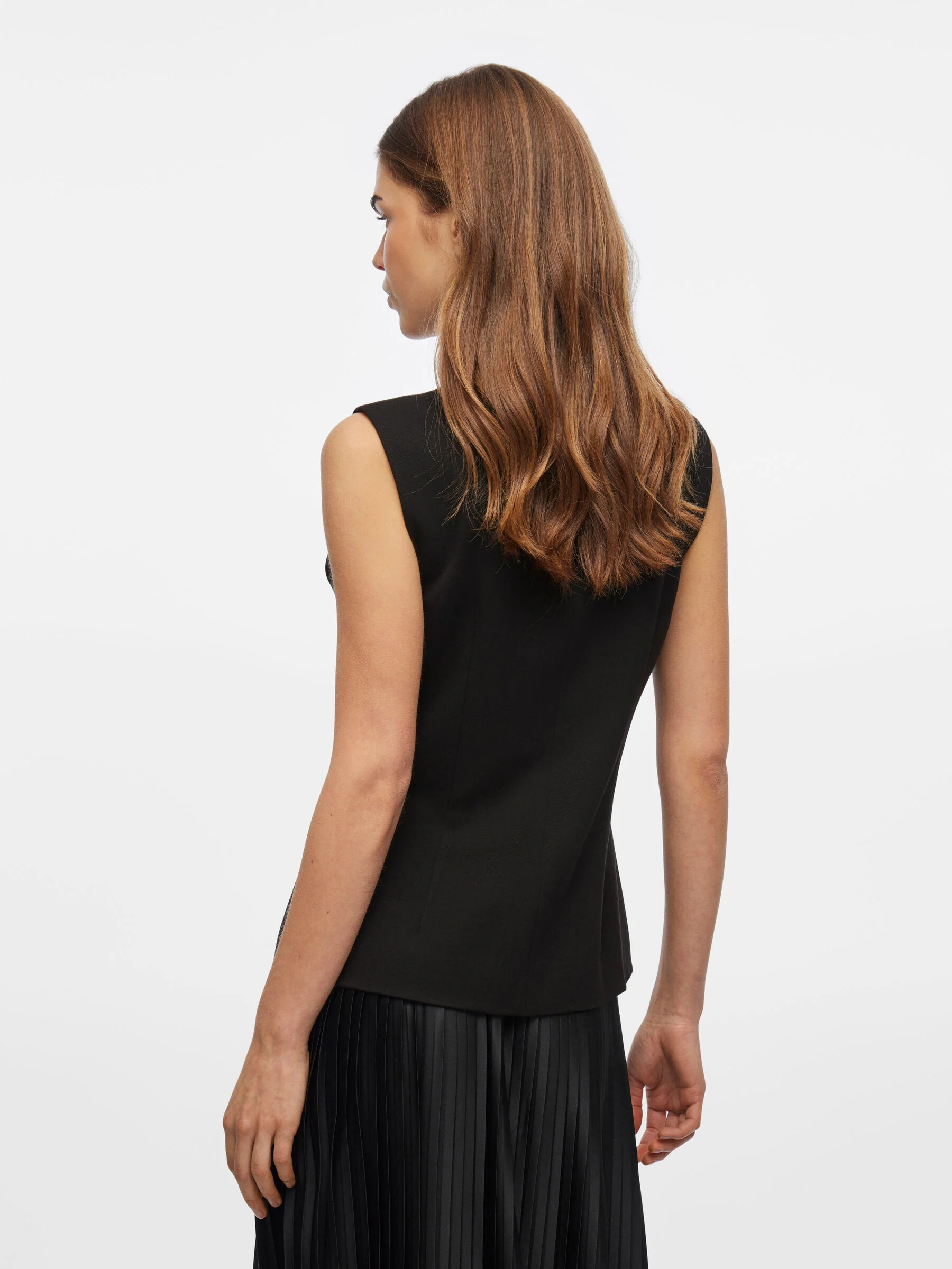 Varone Waistcoat Black - Image 4