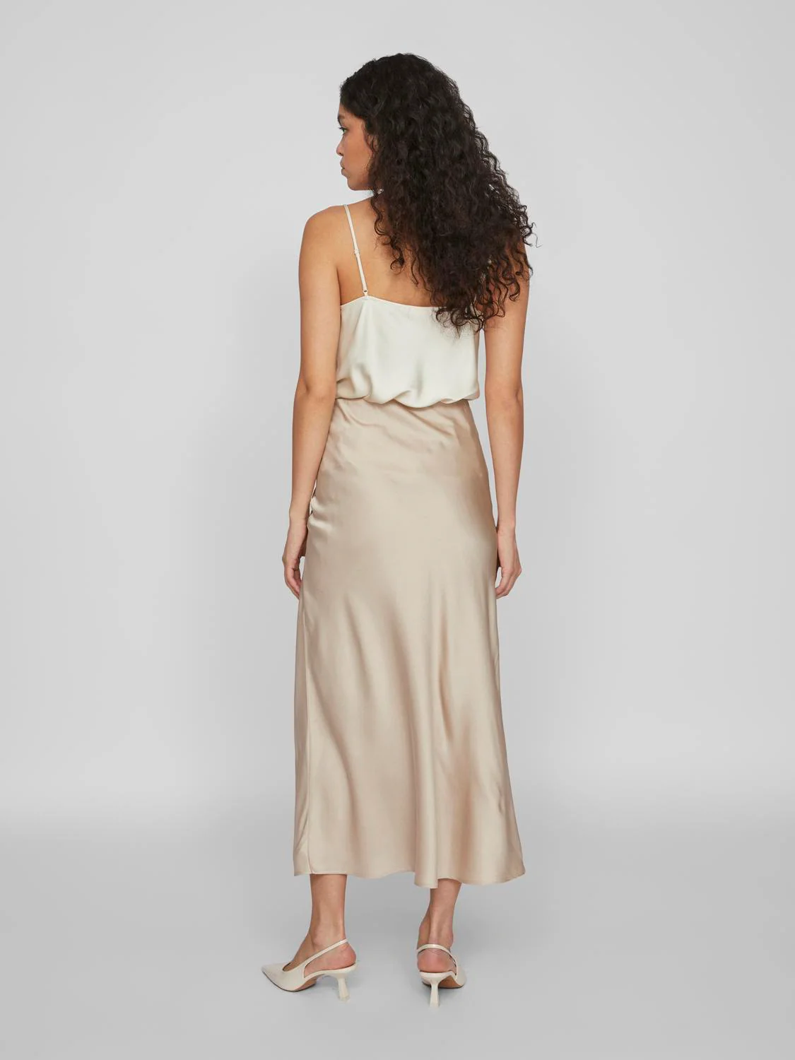 Viellette Maxi Skirt Champagne - Image 5
