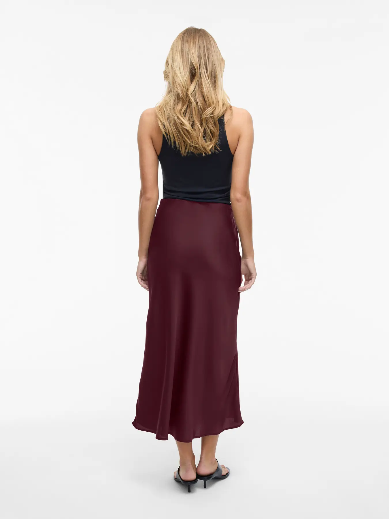 Viellette Maxi Skirt Plum - Image 5